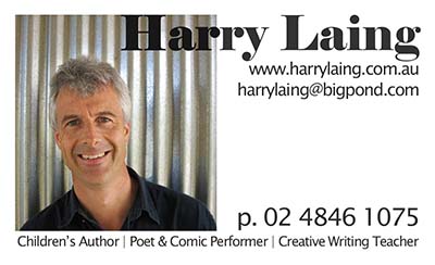 Business card - Harry Laing- design by BDS